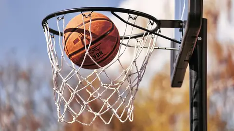 Photo: basketball, basket, ball