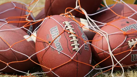 Photo: football, balls, american football