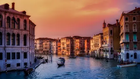 Photo: venice, italy, boats