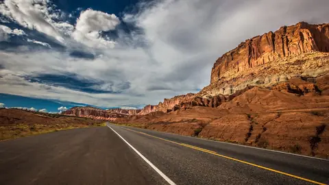 Photo: road, utah, rocks